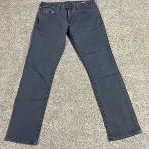 Bonobos Mens Jeans 32 x 29 Blue Cotton Blend Straight Tailored